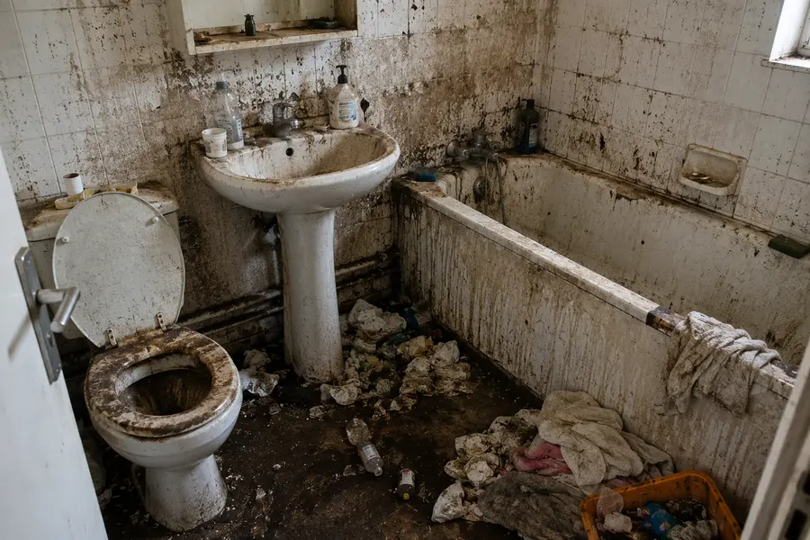 Avant — Salle de bain remise en état