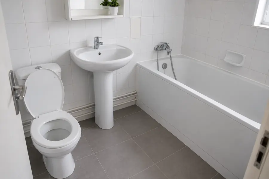 Après — Salle de bain remise en état